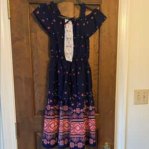 Japna Navy and Pink Kids One Piece Bodysuit